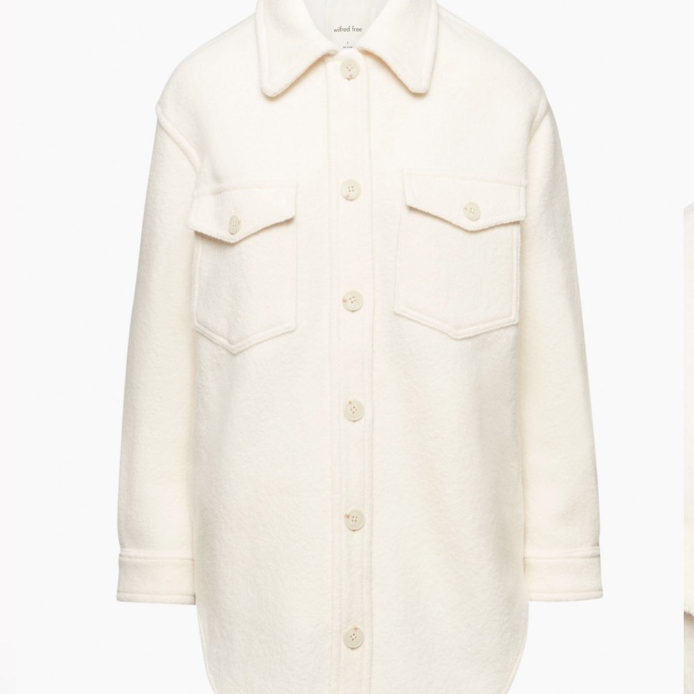 Aritzia ganna shirt jacket small